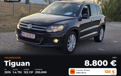 VOLKSWAGEN TIGUAN – 1.4 TSI 122 CP – poza 1 – YAB AUTO Brașov