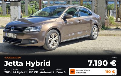 VW Jetta Hybrid | 1.4 TSI Hybrid (177 CP) | DSG Auto | 2013 – poza 1 – YAB AUTO Brașov